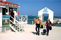 dive shop at The Sunbreeze Beach Hotel is the perfect tropical vacation hideaway for scuba divers in San Pedro, Ambergris Caye, Belize.